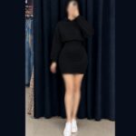 ست پیراهن و هودی کوتاه - تصویر 2